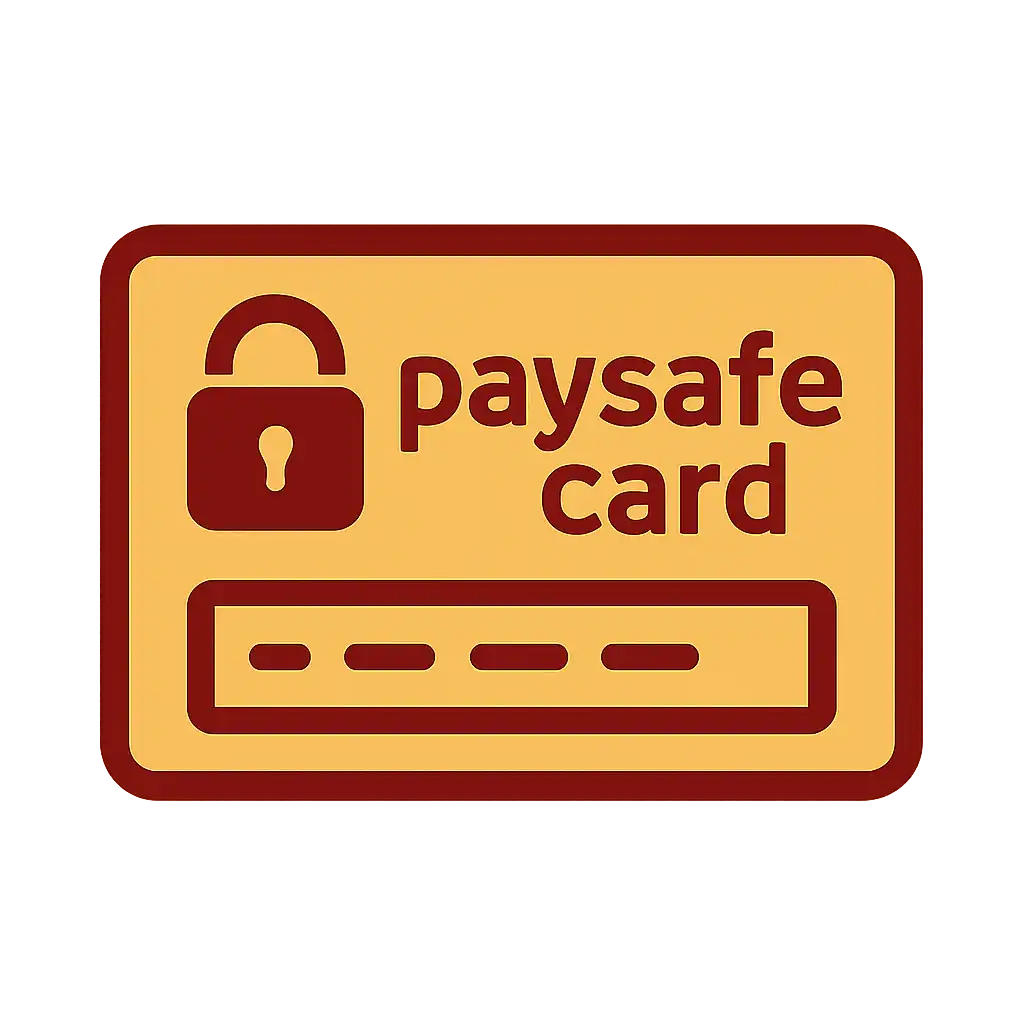 Paysafecard prepaid voucher icon